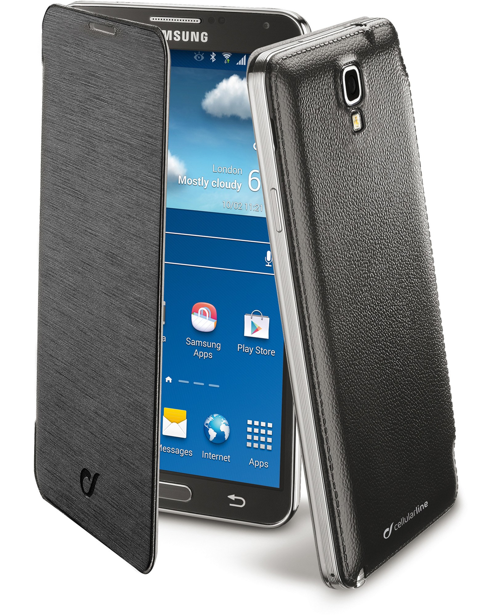 Cellularline Flip Book - Galaxy Note 3 Neo