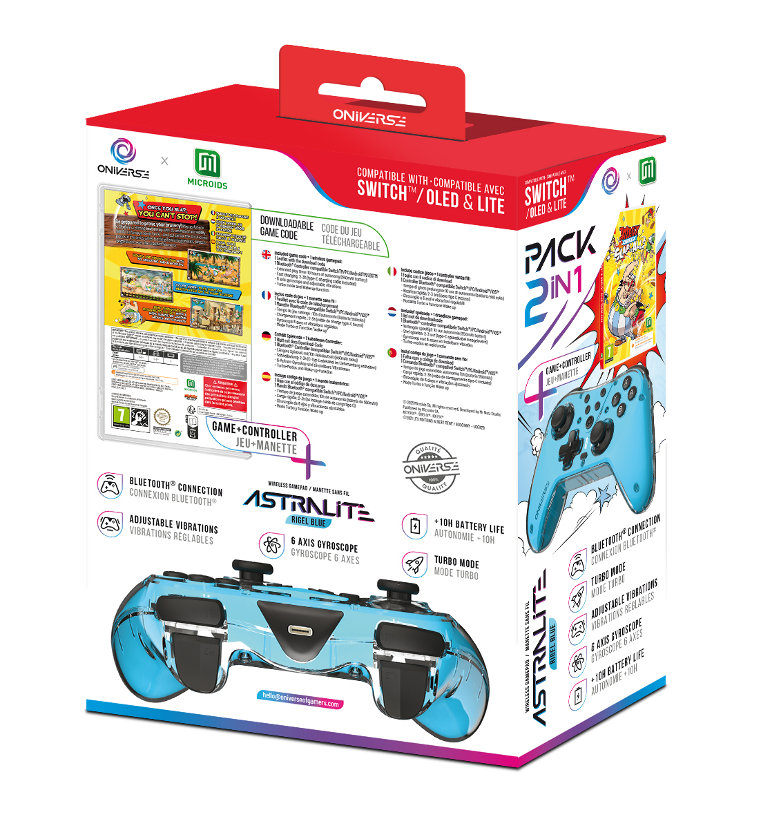 Oniverse Bundle Code in Box Asterix and Obelix + Controller (Switch - PC - Mobile) – image 8