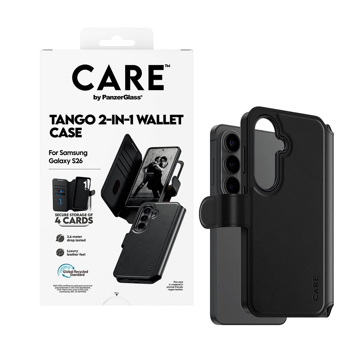 PanzerGlass CARE™ by PanzerGlass® Tango 2-in-1 Wallet Case w. Qi Samsung Galaxy S26 – image 6