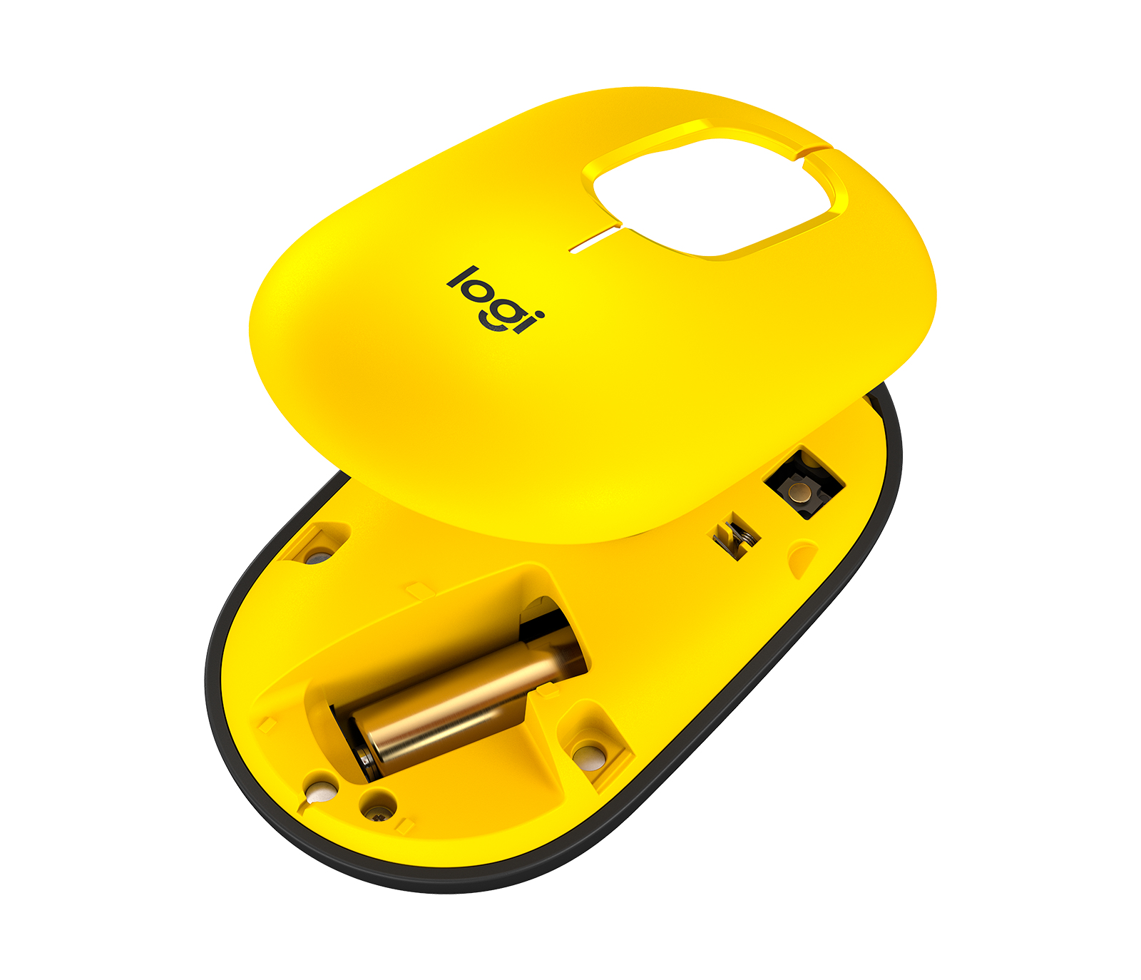 Mouse Logitech POP - Inalámbrico - USB - 4 Botones - Amarillo - 910-006549 Mouse Logitech POP - Inalámbrico - USB - 4 Botones - Amarillo - 910-006549