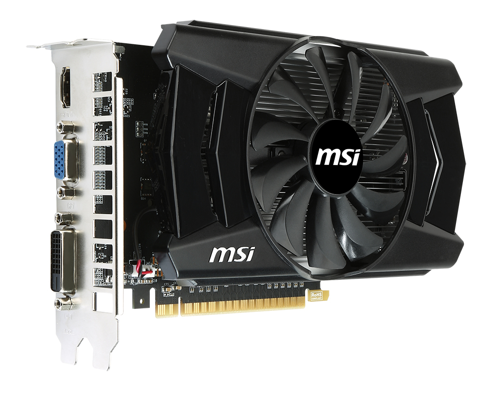 MSI V809-871R graphics card NVIDIA GeForce GTX 750 – image 2