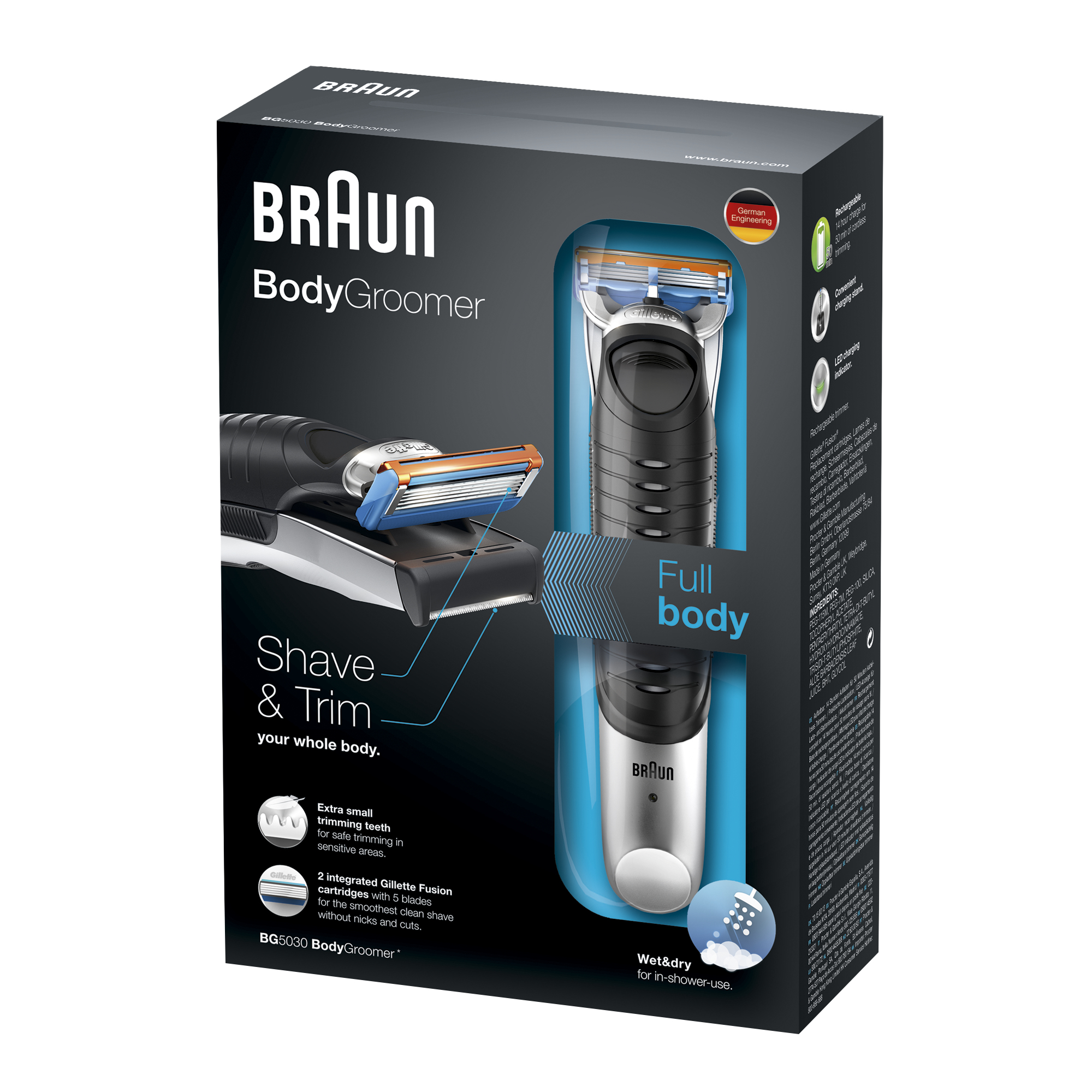 Braun BG5030 8 mm Wet & Dry Grey – image 2