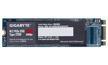 GIGABYTE GP-GSM2NE8256GNTD internal solid state drive – image 2