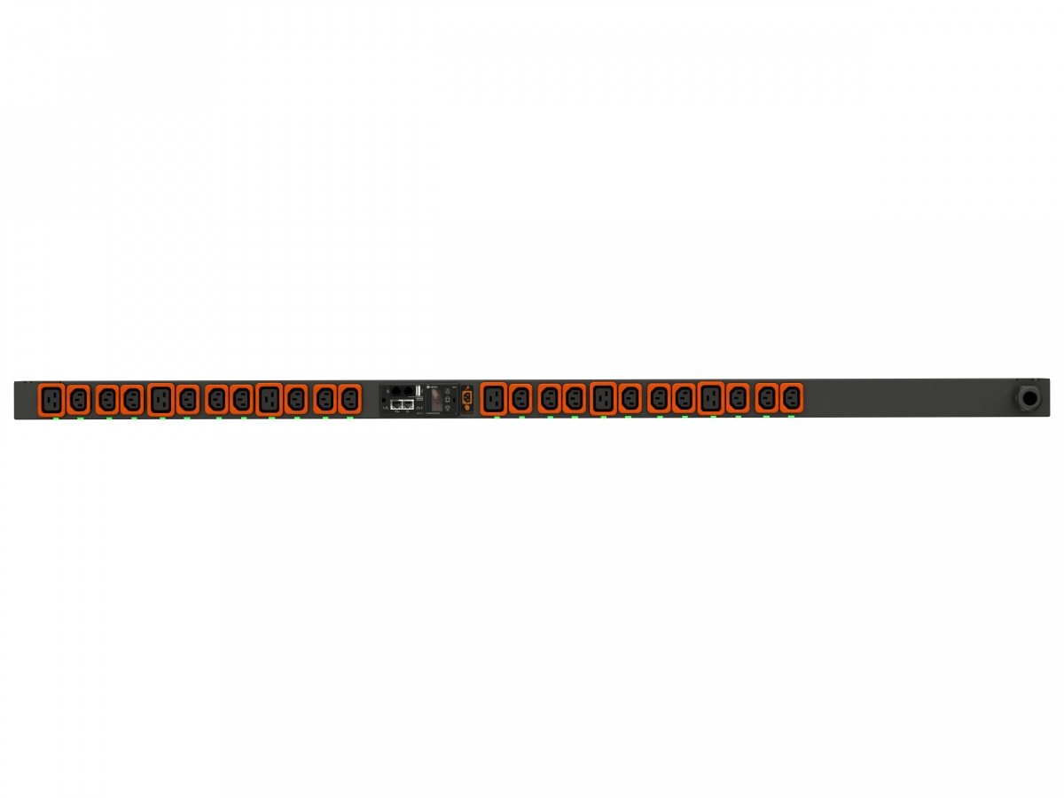 Vertiv MGS3EGC0-24PH63-2PS6B2A10-S power distribution unit (PDU) 24 AC outlet(s) Black