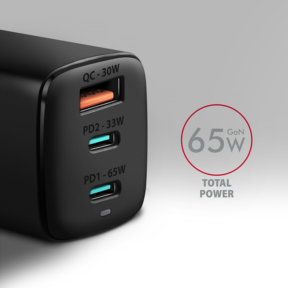 Axagon ACU-DPQ65 GaN Wall charger – image 2