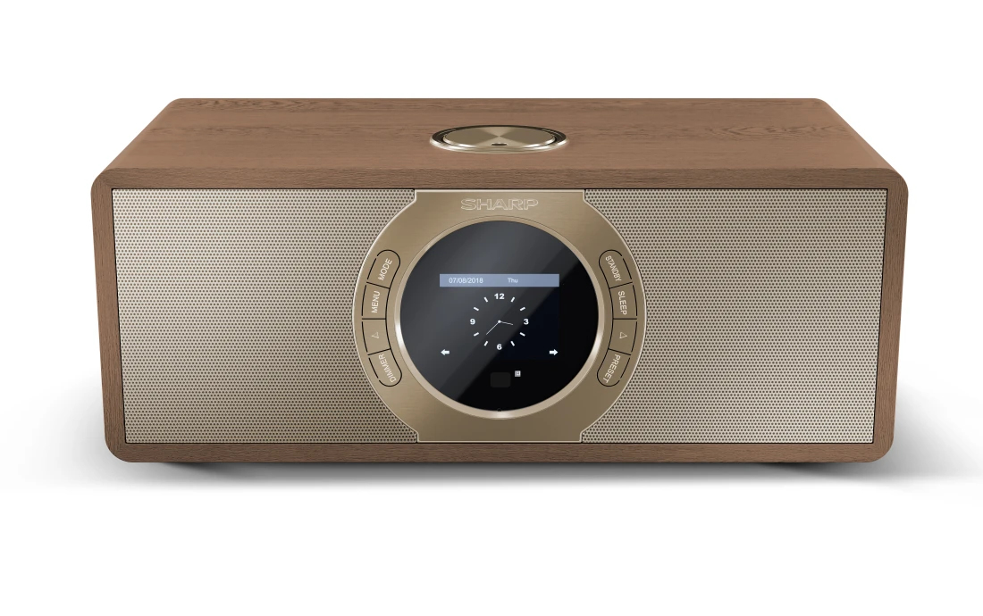 Sharp DR-I470(BR) radio Portable Digital Brown – image 2