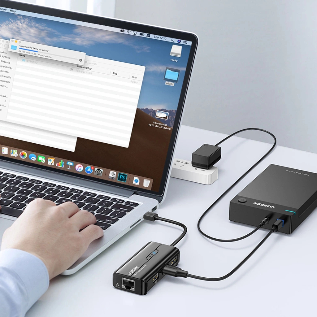 Ugreen 20264 USB 2.0 Micro-A 480 Mbit/s Black – image 2