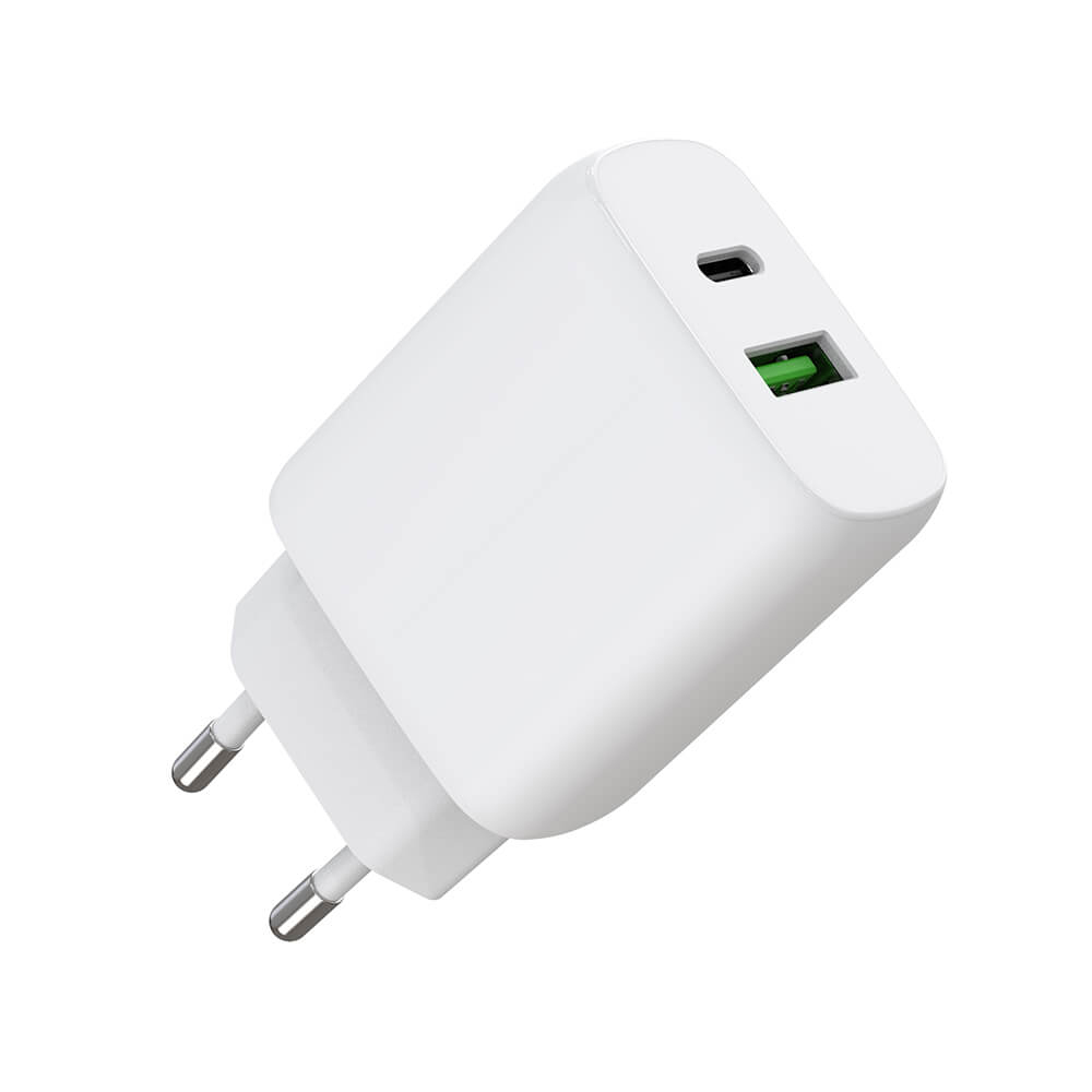 Gear Charger 220V 1xUSB-C + 1xUSB-A PD/PPS 30W + 18W QC White – image 4