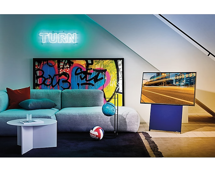 Samsung GQ43LS05BGU 109.2 cm (43") 4K Ultra HD Smart TV Wi-Fi Blue – image 4
