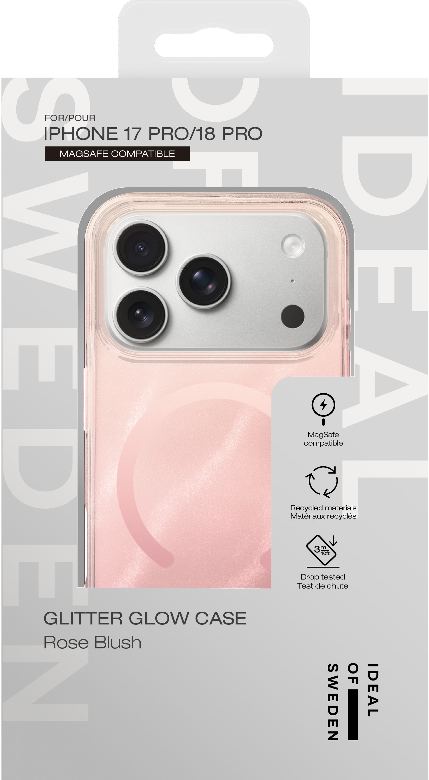 iDeal of Sweden Clear Case MagSafe iPhone 17 Pro / 18 Pro Rose Blush – image 5