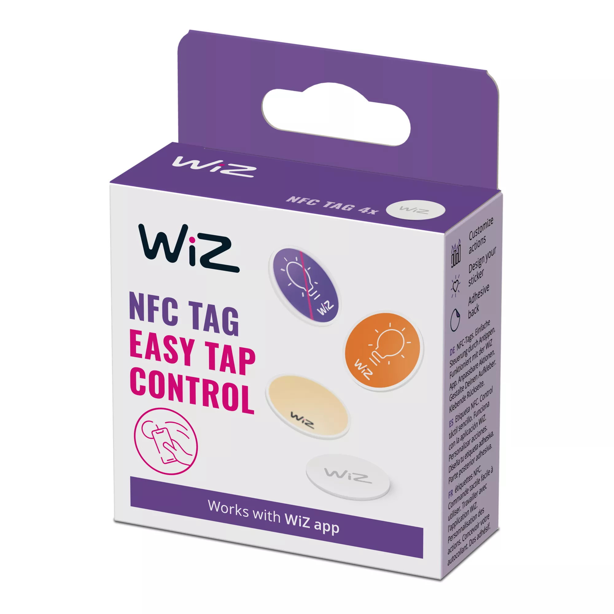 NFC-Tag, 4 Stück