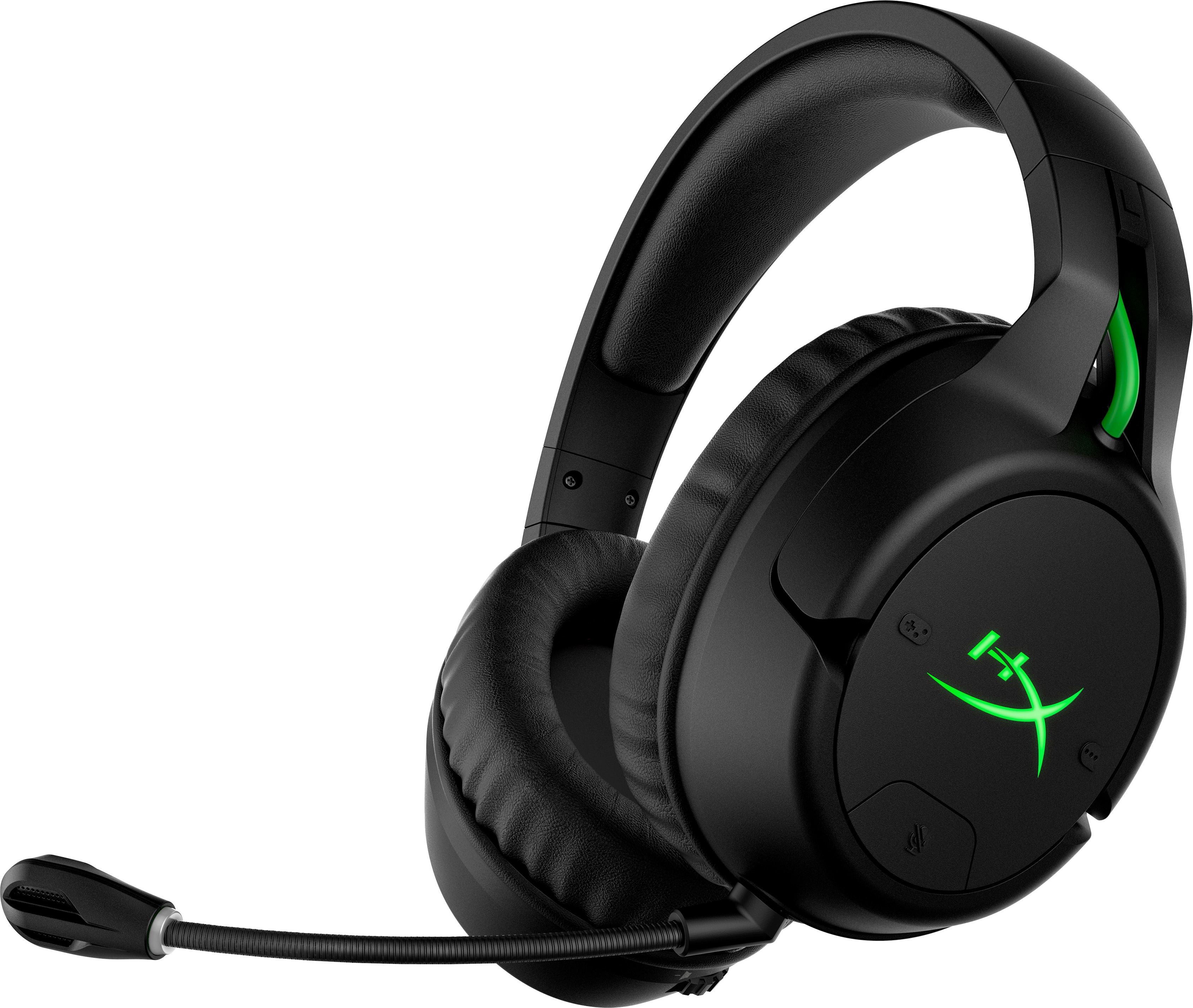 HyperX CloudX Stinger Flight – trådlöst gamingheadset (svart-grönt) – Xbox