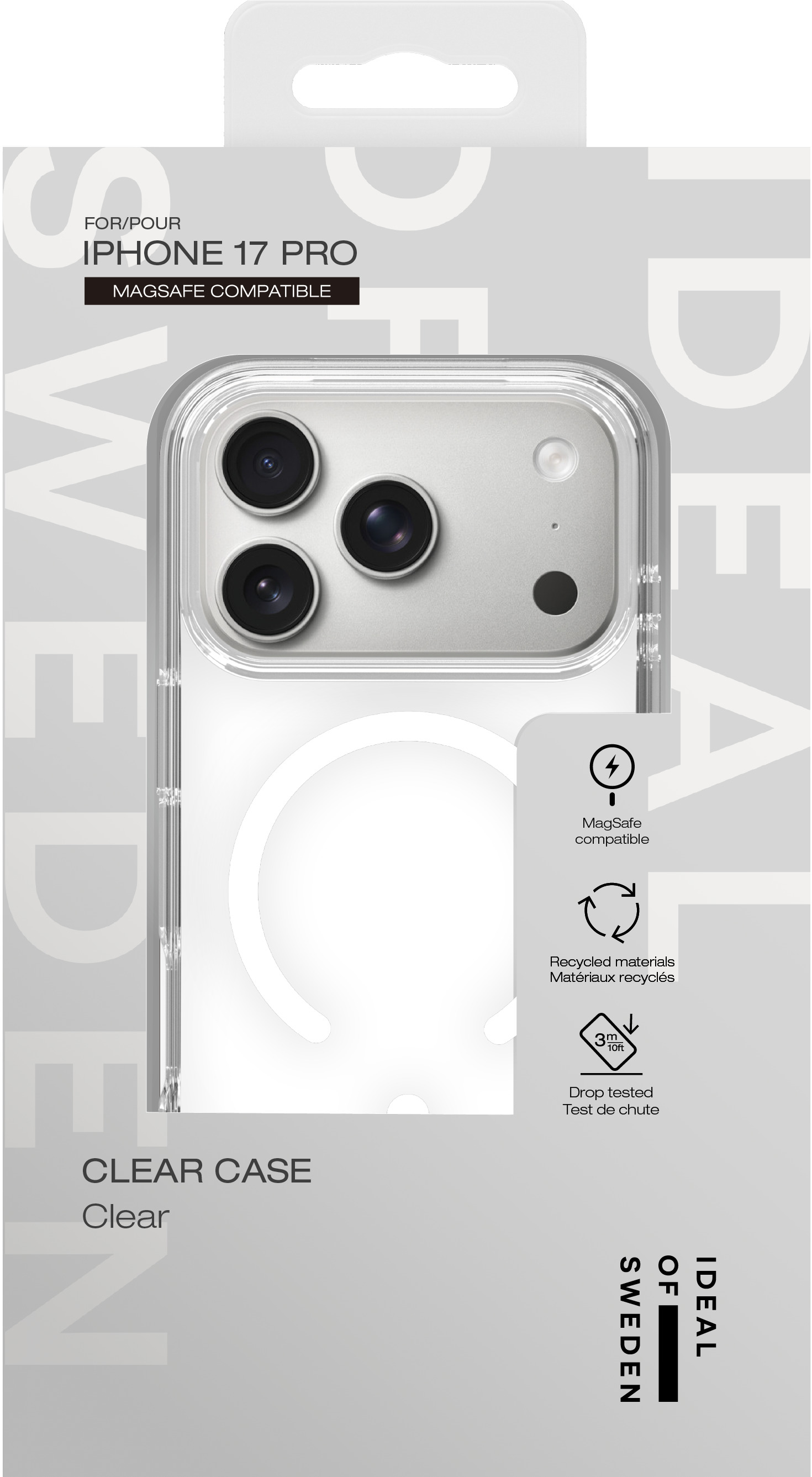 iDeal of Sweden Clear Case MagSafe iPhone 17 Pro Clear – image 4