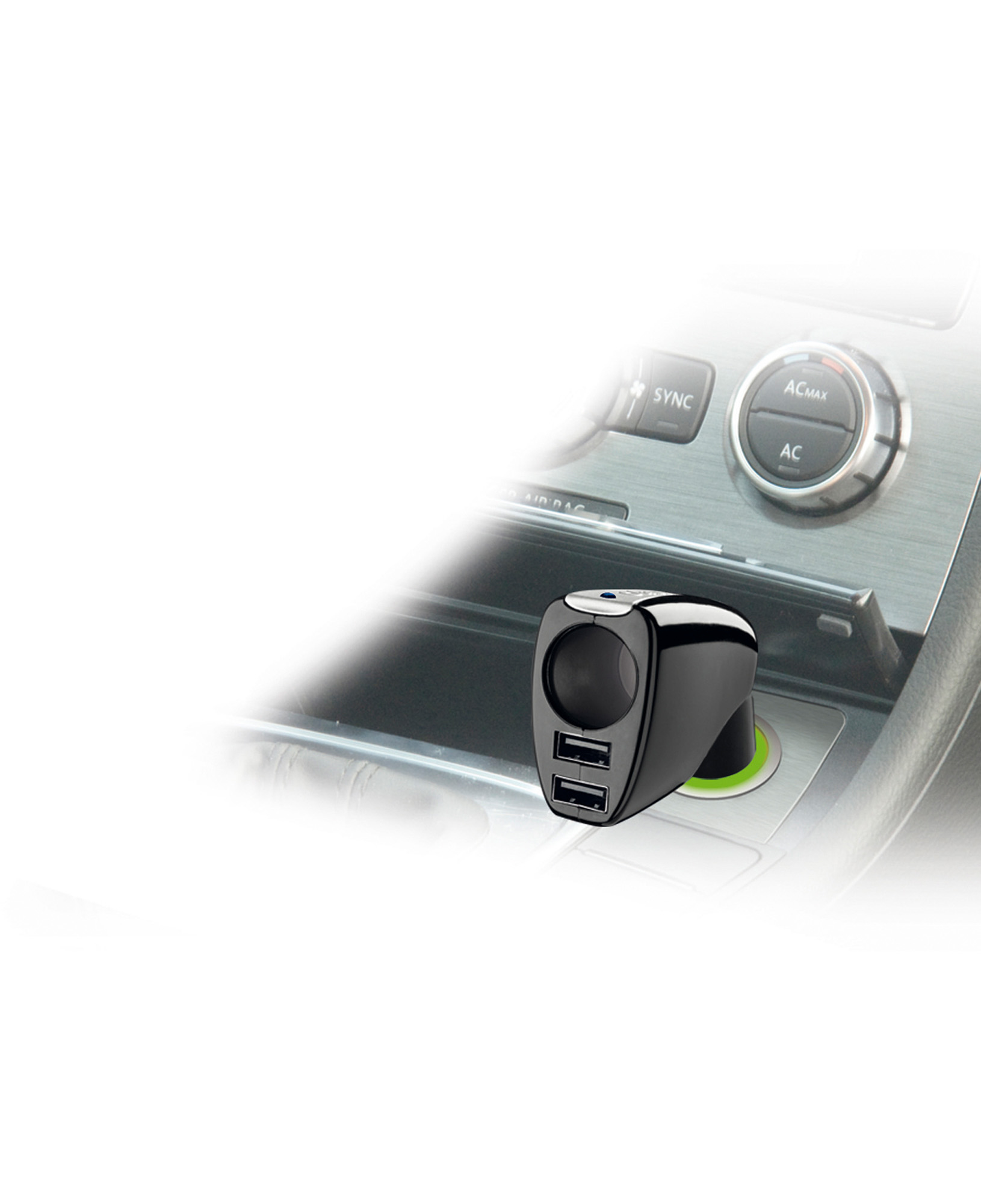 Cellularline Car Triple Power - iPhone, Samsung, Huawei and other Smartphones and Tablets – image 2