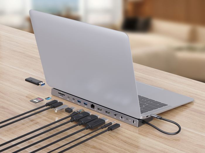 Conceptronic DONN32BD 14-in-1 USB-C MST Docking Station, HDMI 4K – image 6