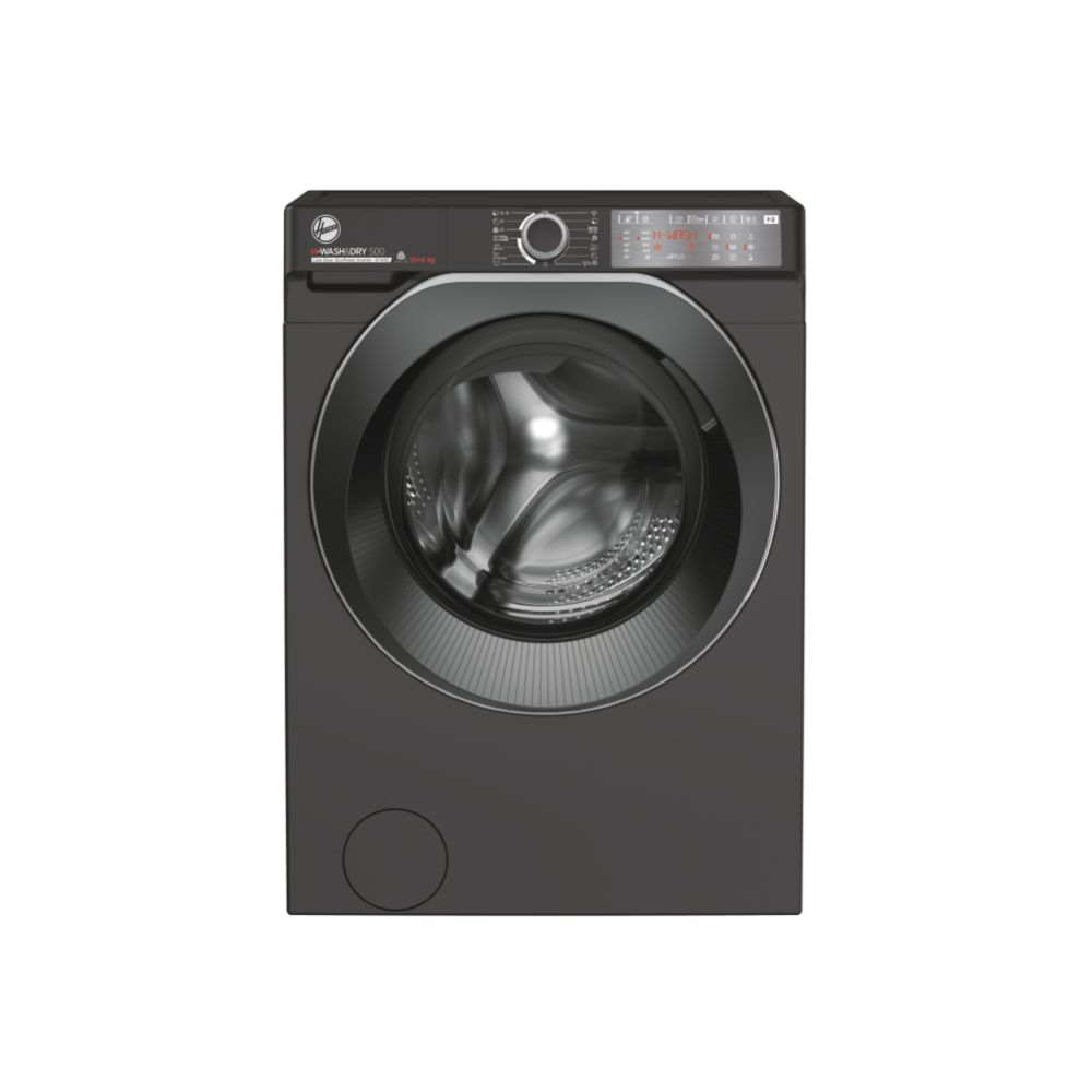 Hoover H-WASH&DRY 500 HDDB4106AMBCR-80 washer dryer Freestanding Front-load Anthracite