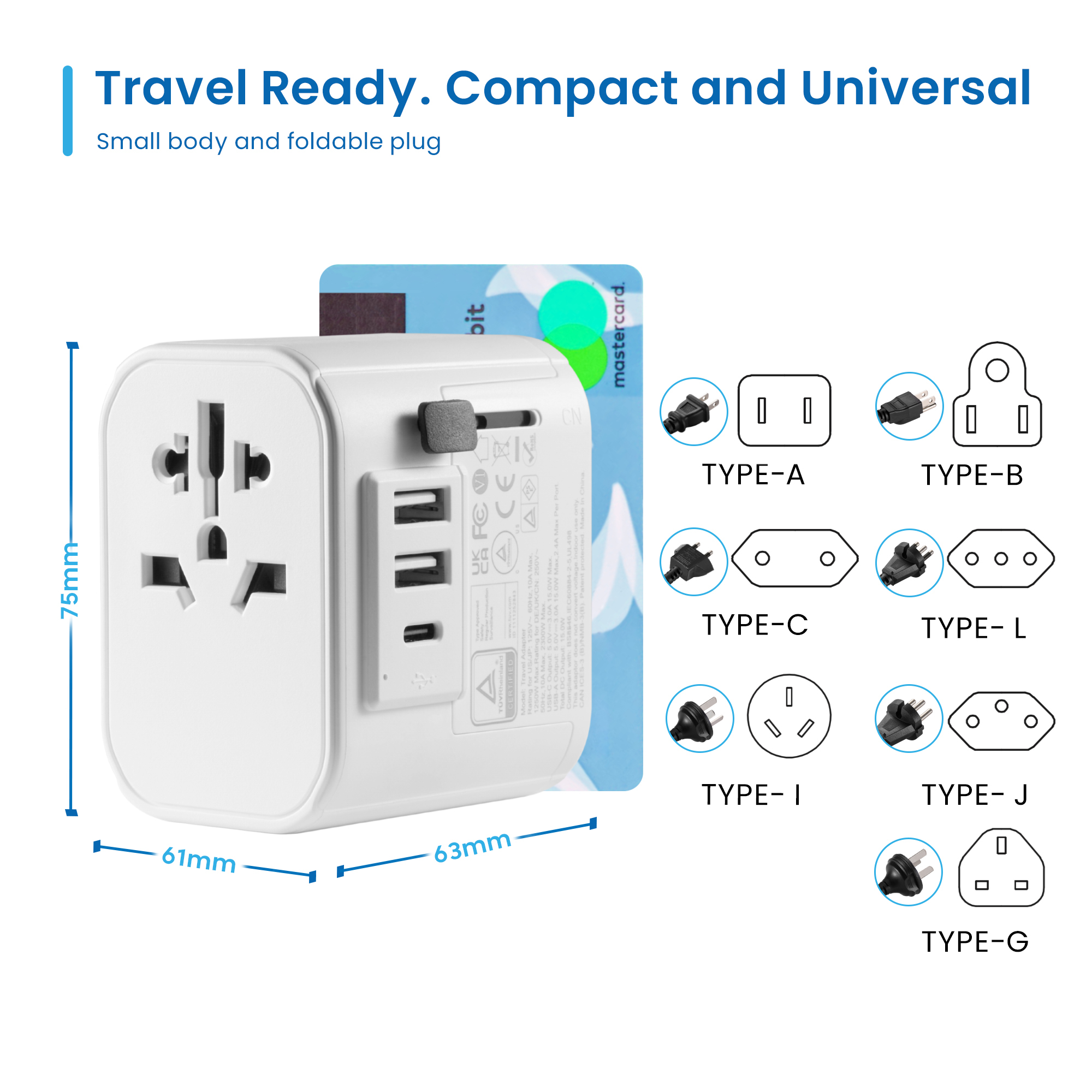 Ewent EW1475 mobile device charger White – image 2