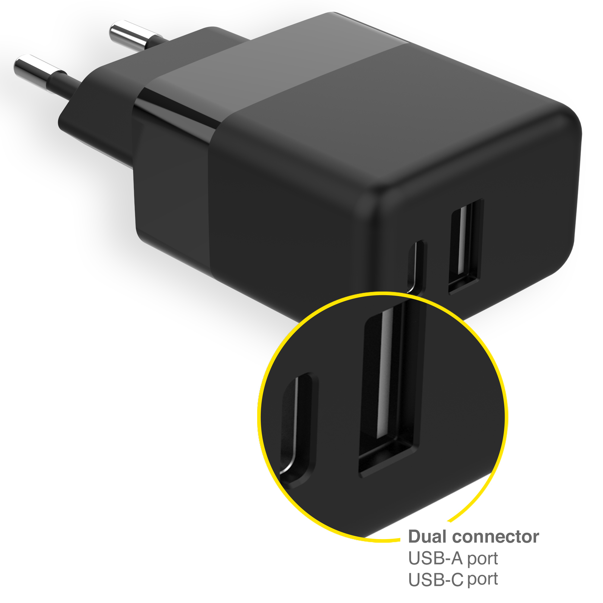 Accezz THUISLADER50268801 Universal Black AC Fast charging Indoor – image 3