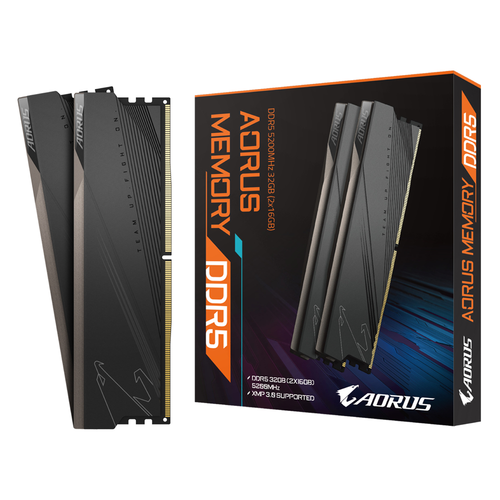 GIGABYTE AORUS Memory DDR5 32GB (2x16GB) 5200MHz – image 1