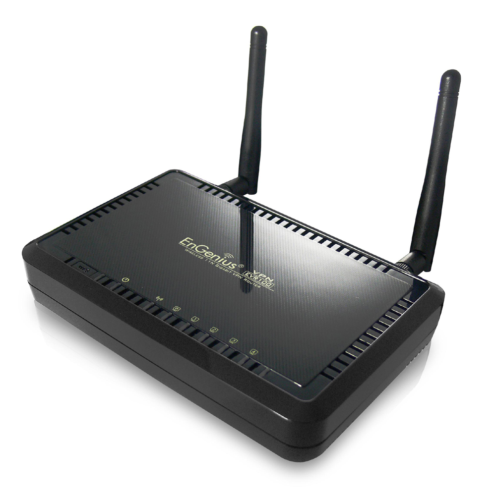 EnGenius EVR100 wireless router Gigabit Ethernet Black