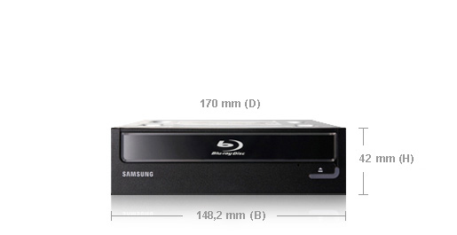 Samsung SH-B123L optical disc drive Internal Black – image 3