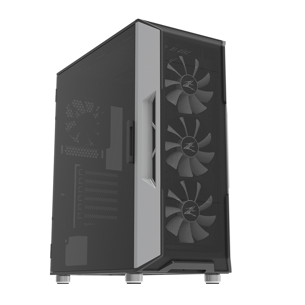 Zalman I3 Neo ATX Mid Tower PC Case Mesh front for efficient cooling Pre-installed fan 3 Midi Tower Black image 9