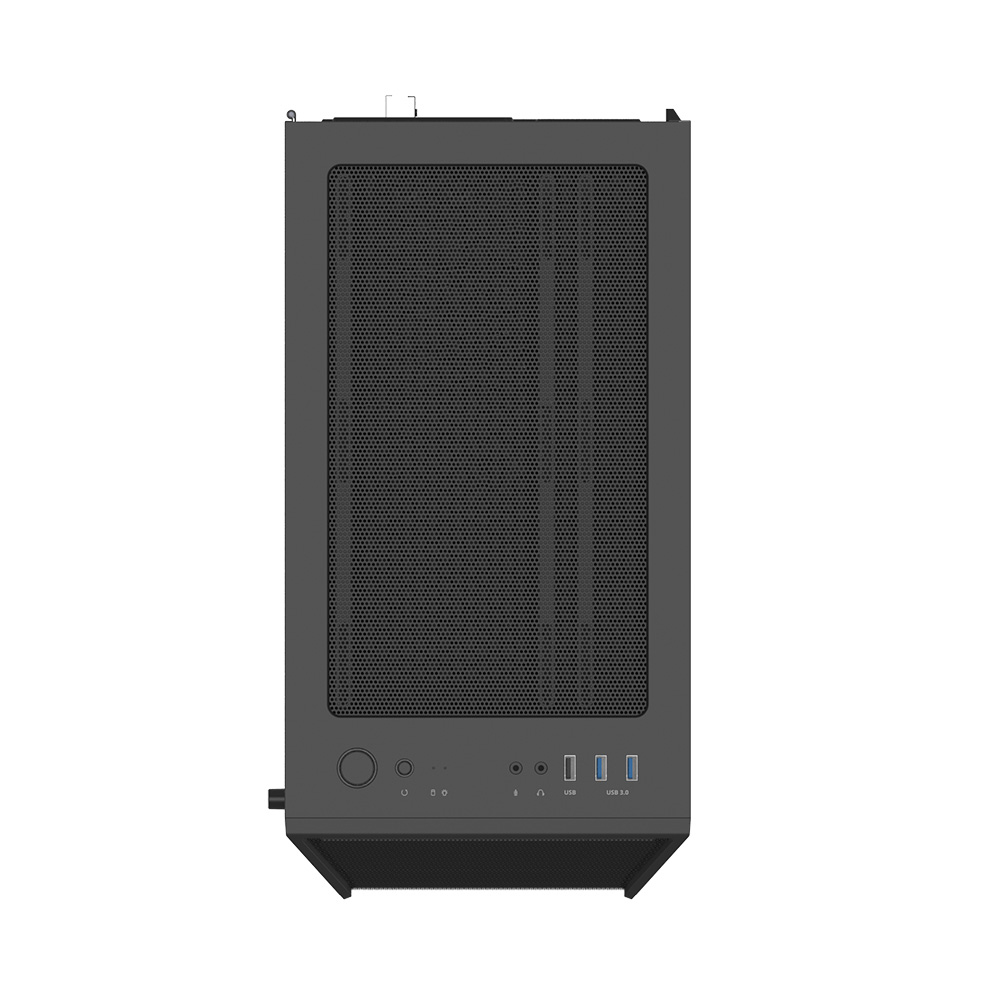 Zalman I3 Neo ATX Mid Tower PC Case Mesh front for efficient cooling Pre-installed fan 3 Midi Tower Black image 2