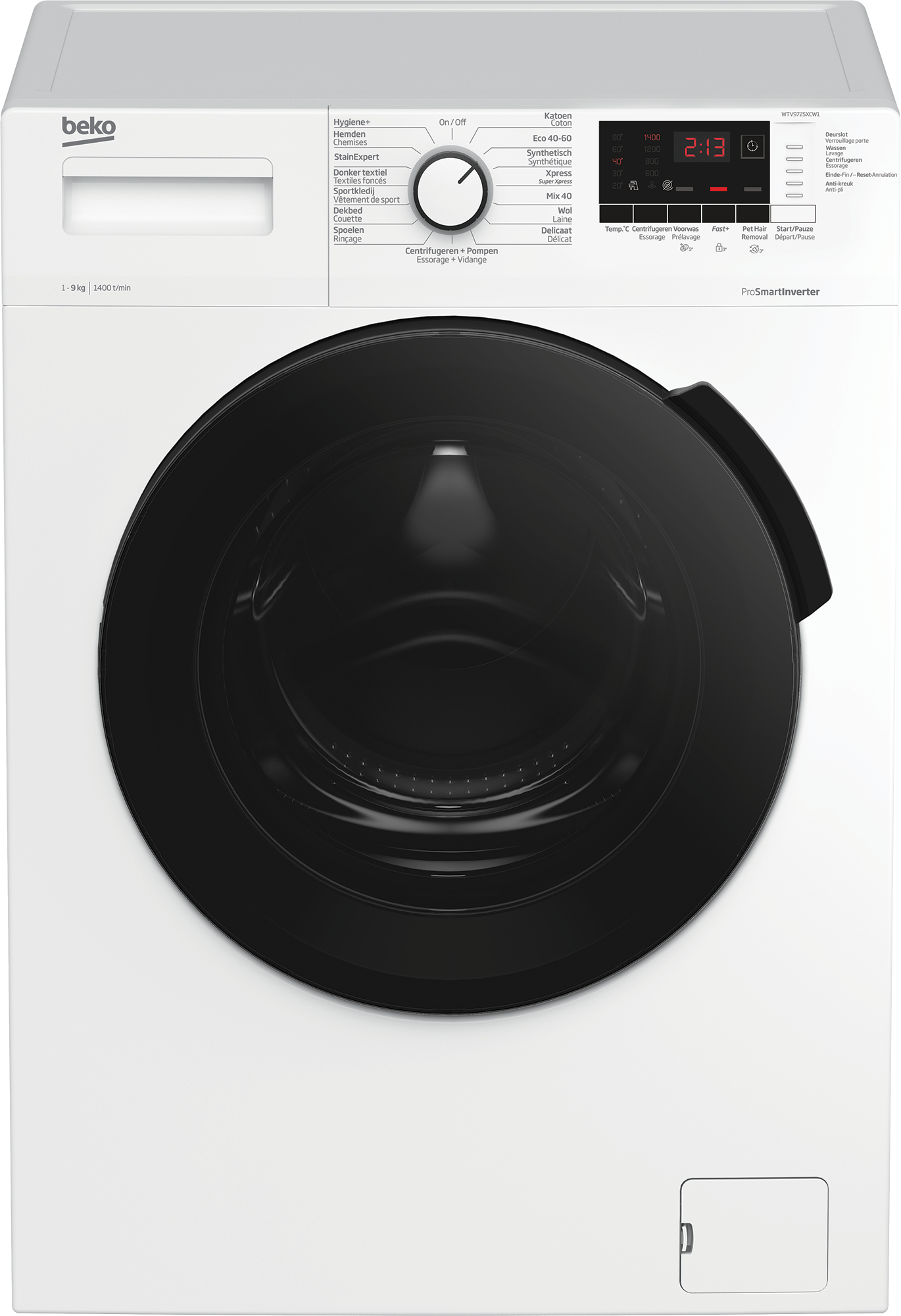 Beko WTV9725XCW1 — vue 1 sur 4
