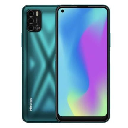 Smartphone Hisense E50 4G LTE 655 HD Face ID 128GB/4GB Cámara 13MP5MP2MP/8MP Octacore Android 11 Color Verde HISENSEE50-V - HISENSEE50-V