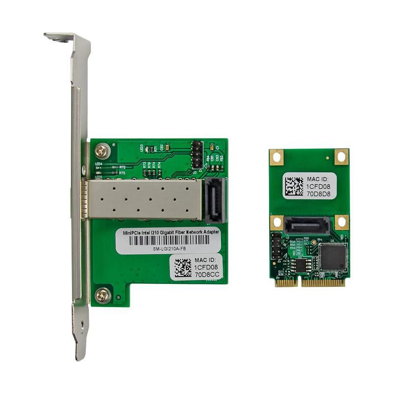 Microconnect MC-MINIPCIE-I210 network card Internal Fiber 1000 Mbit/s – image 2