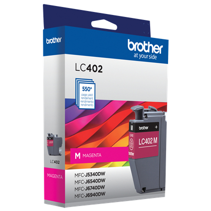 Brother LC402MS ink cartridge 1 pc(s) Original Standard Yield Magenta – image 6