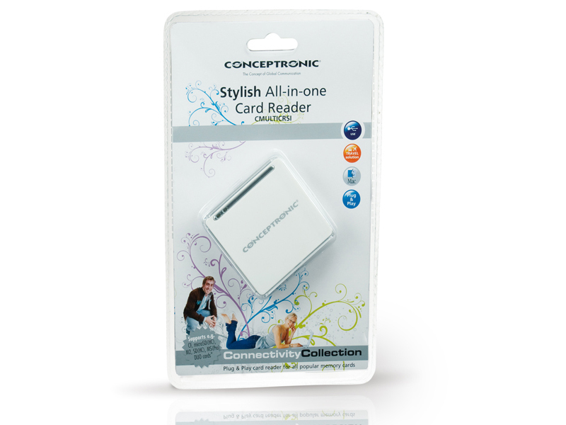 Conceptronic Stylish All-In-One Card Reader – image 5