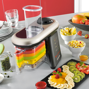 Tefal MB905 electric grater/spiralizer Beige, Black, Silver – image 4