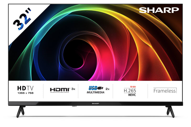 SHARP 32HA1205E NONSMART 32" H