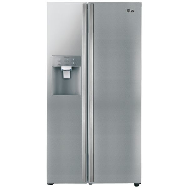 LG GS9167AVPZ side-by-side refrigerator Freestanding Platinum