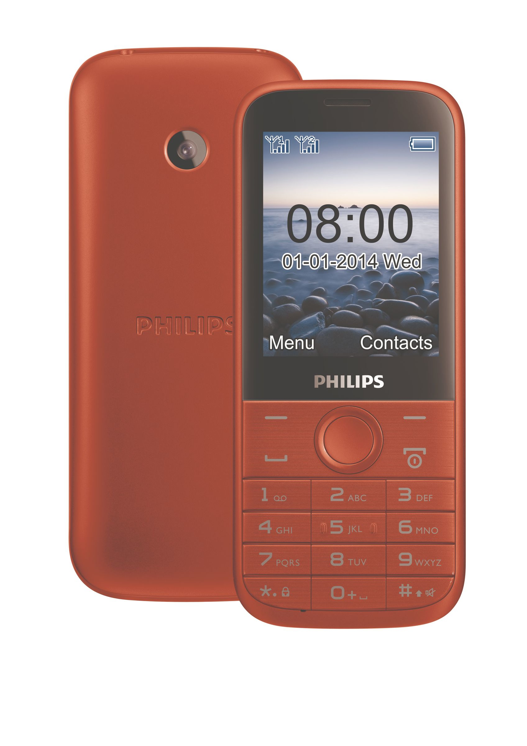Philips CTE160RD/90 mobile phone