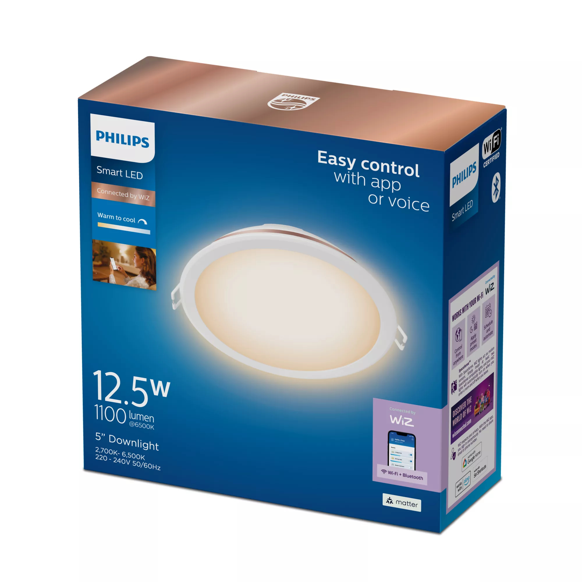 Philips by Signify Philips 8719514393936 smart lighting Smart lighting spot Wi-Fi/Bluetooth – image 2