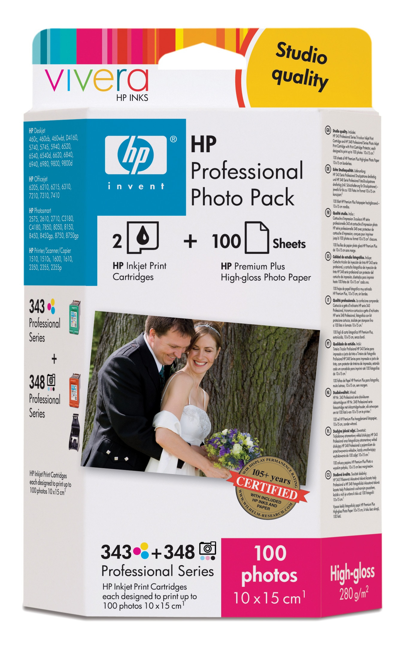 HP 343/348 ink cartridge Original