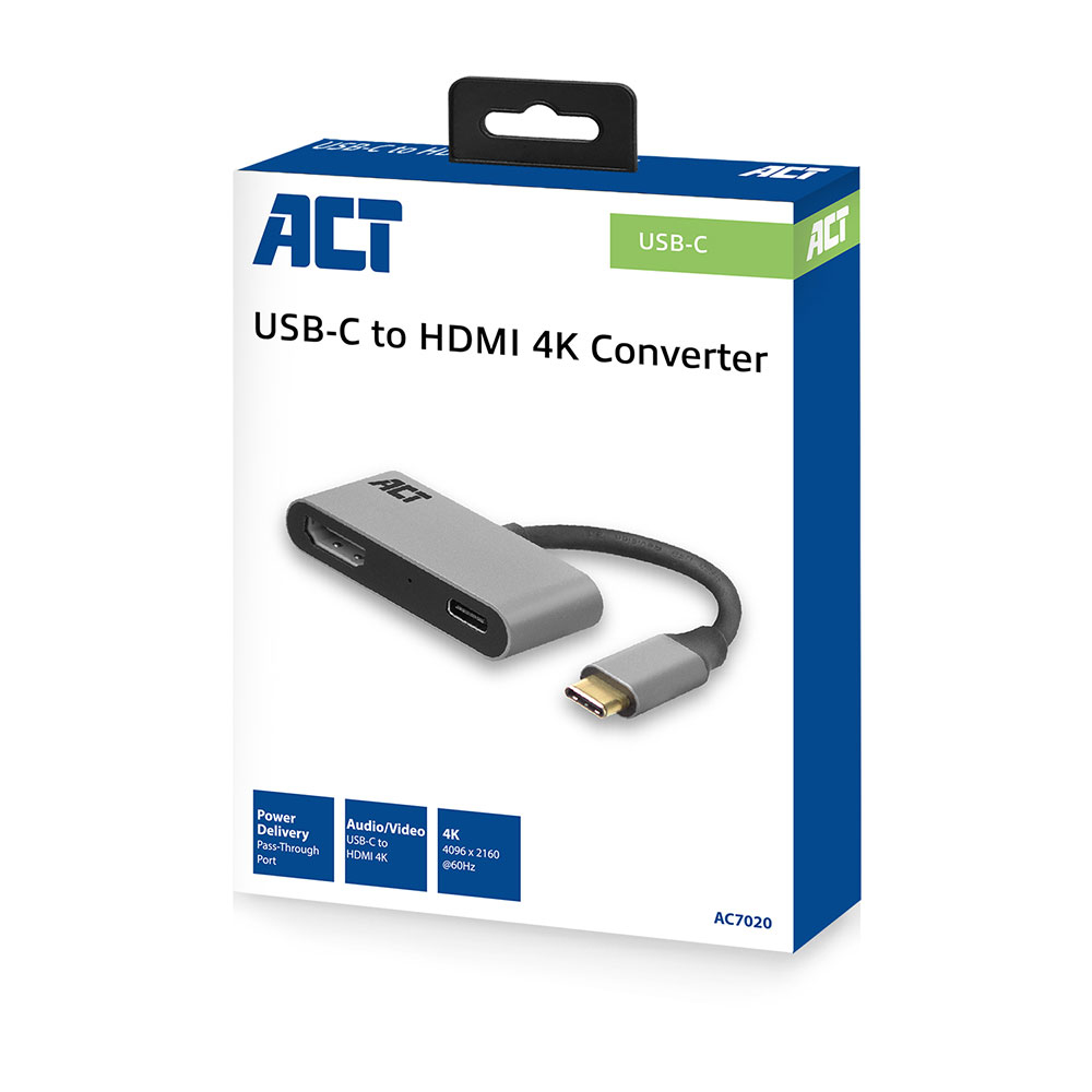 ACT AC7020 USB-C to HDMI adapter and PD pass through – image 4