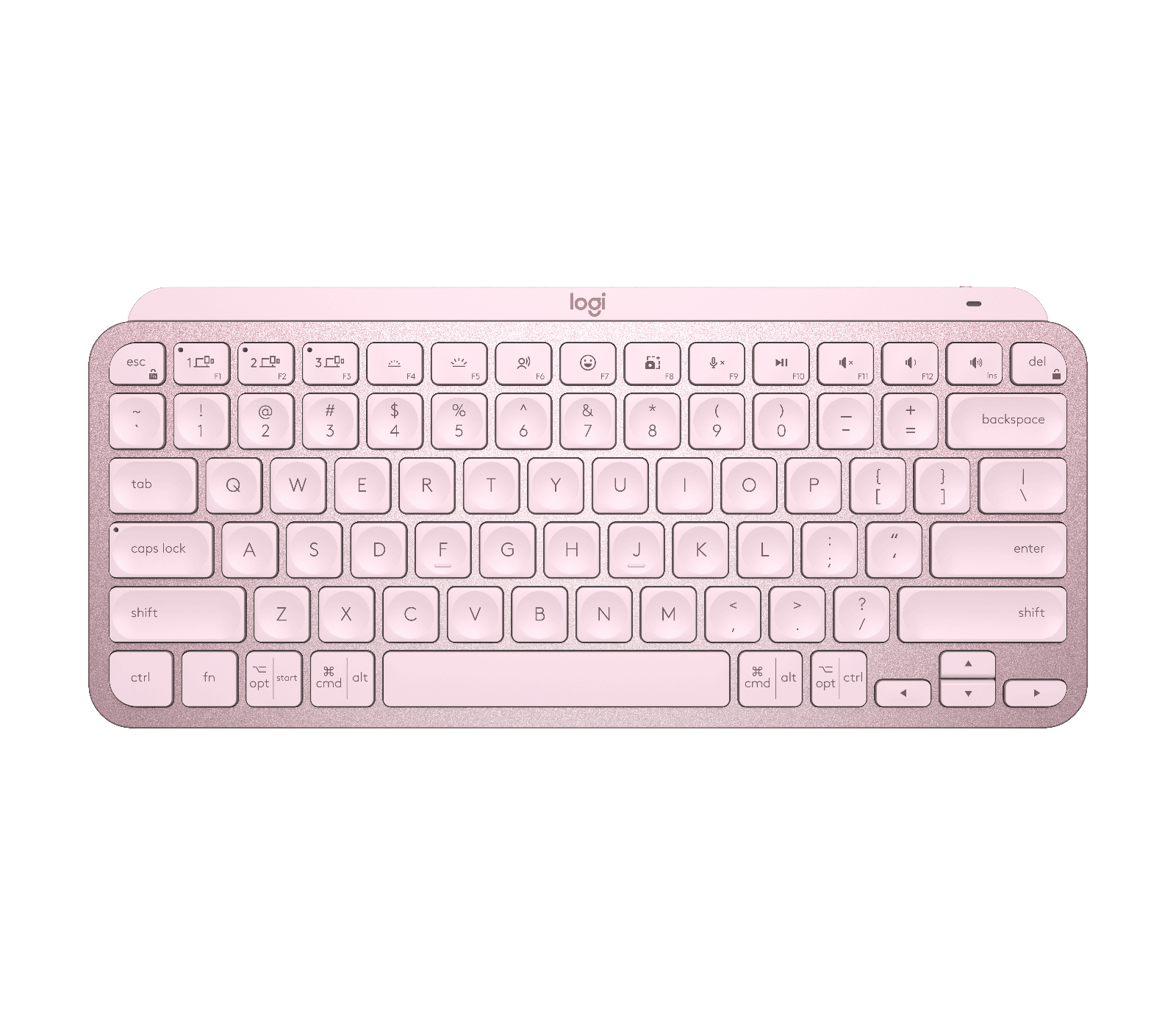Teclado Logitech MX Keys Mini - Inalámbrico - Rosa - 920-010478 Teclado Logitech MX Keys Mini - Inalámbrico - Rosa - 920-010478