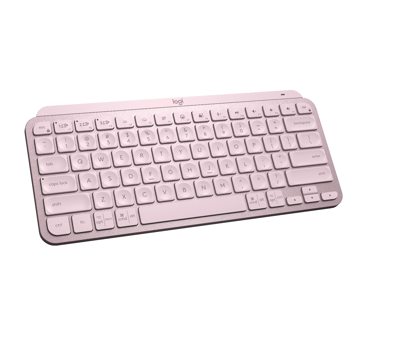 Teclado Logitech MX Keys Mini - Inalámbrico - Rosa - 920-010478 Teclado Logitech MX Keys Mini - Inalámbrico - Rosa - 920-010478