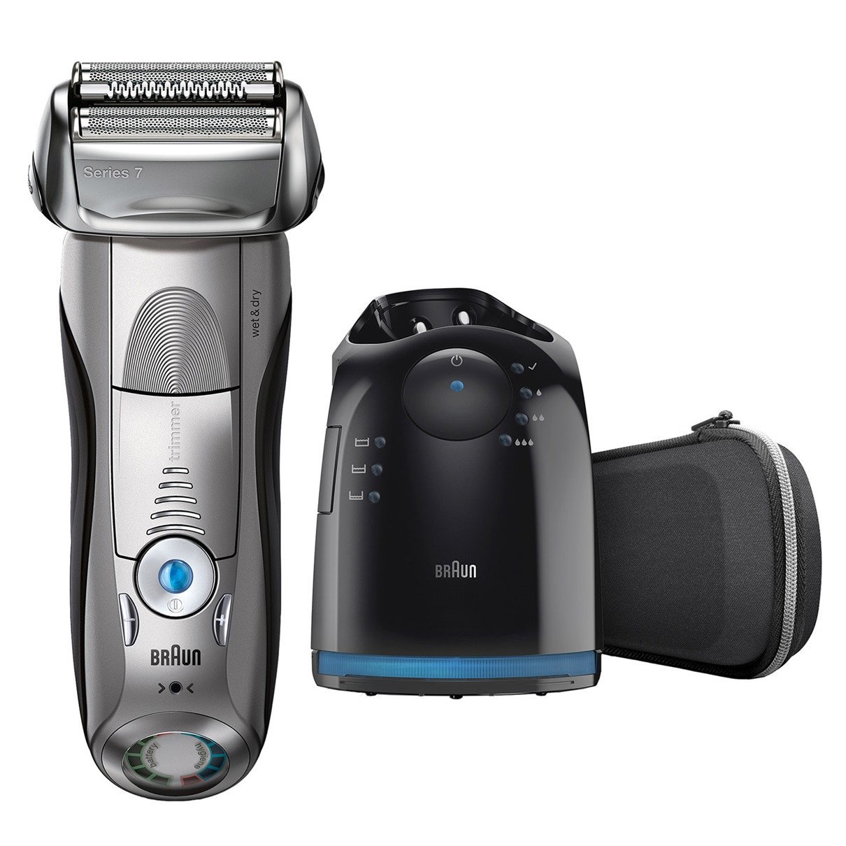 Braun 7897CC men's shaver Foil shaver Trimmer Silver – image 1