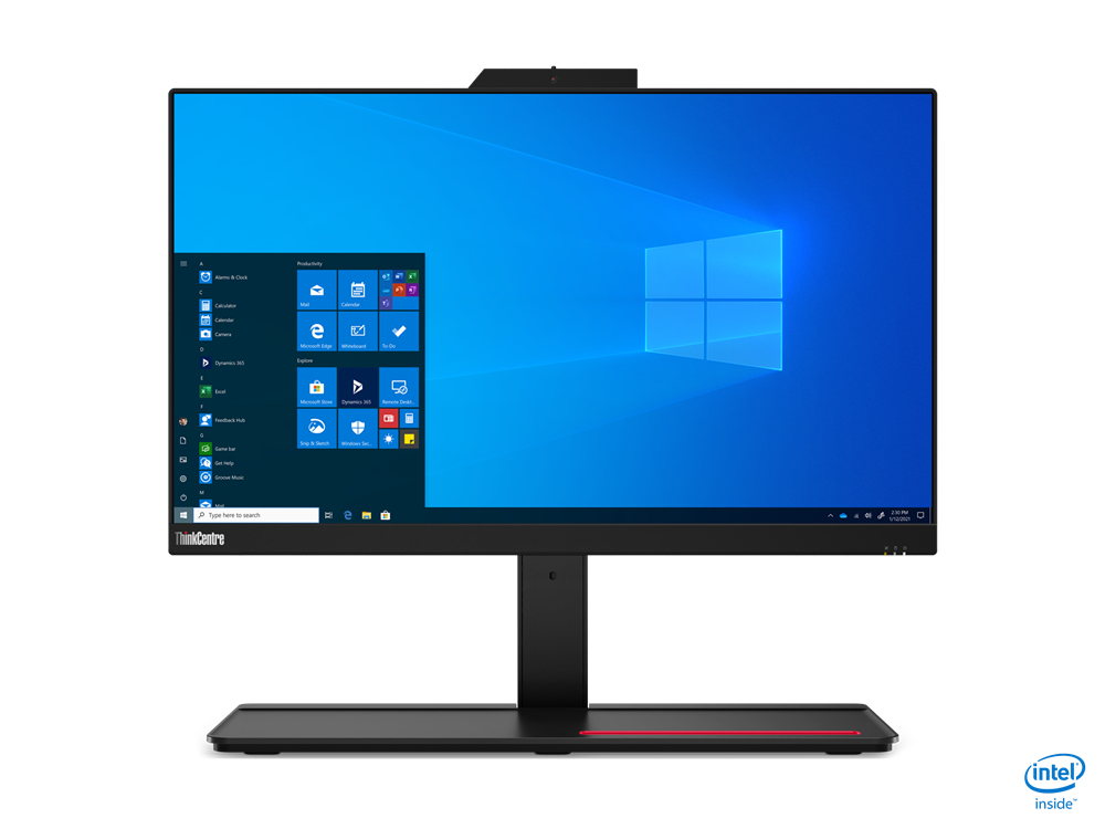 Lenovo ThinkCentre M70a Gen 2 Intel® Core™ i5 i5-11500 54.6 cm (21.5″) 1920 x 1080 pixels Touchscreen All-in-One workstation 8 GB DDR4-SDRAM 256 GB SSD Windows 10 Pro Wi-Fi 5 (802.11ac) Black image 1