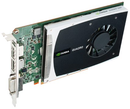 HP WS094ET graphics card NVIDIA Quadro 2000 1 GB GDDR5 image 5