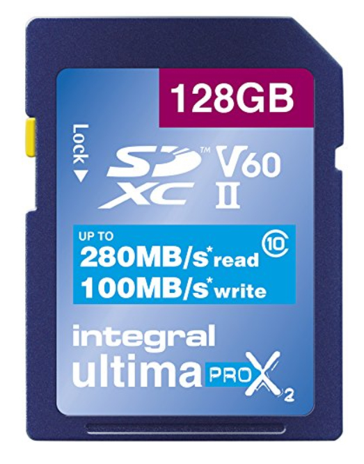 Integral INSDX128G-280/100U2 memory card