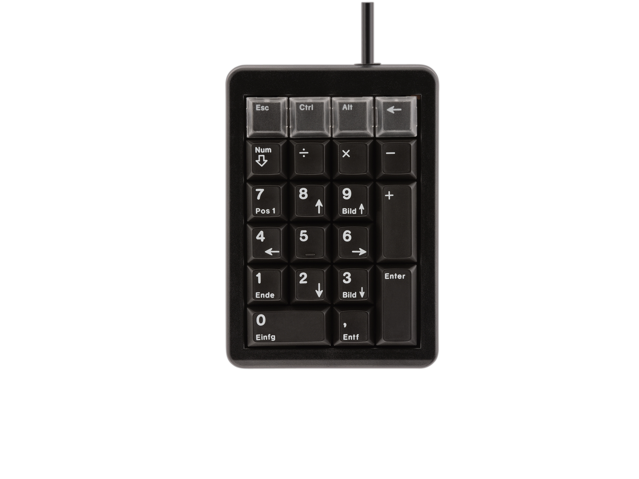 CHERRY G84-4700 numeriskt tangentbord Universal USB Svart