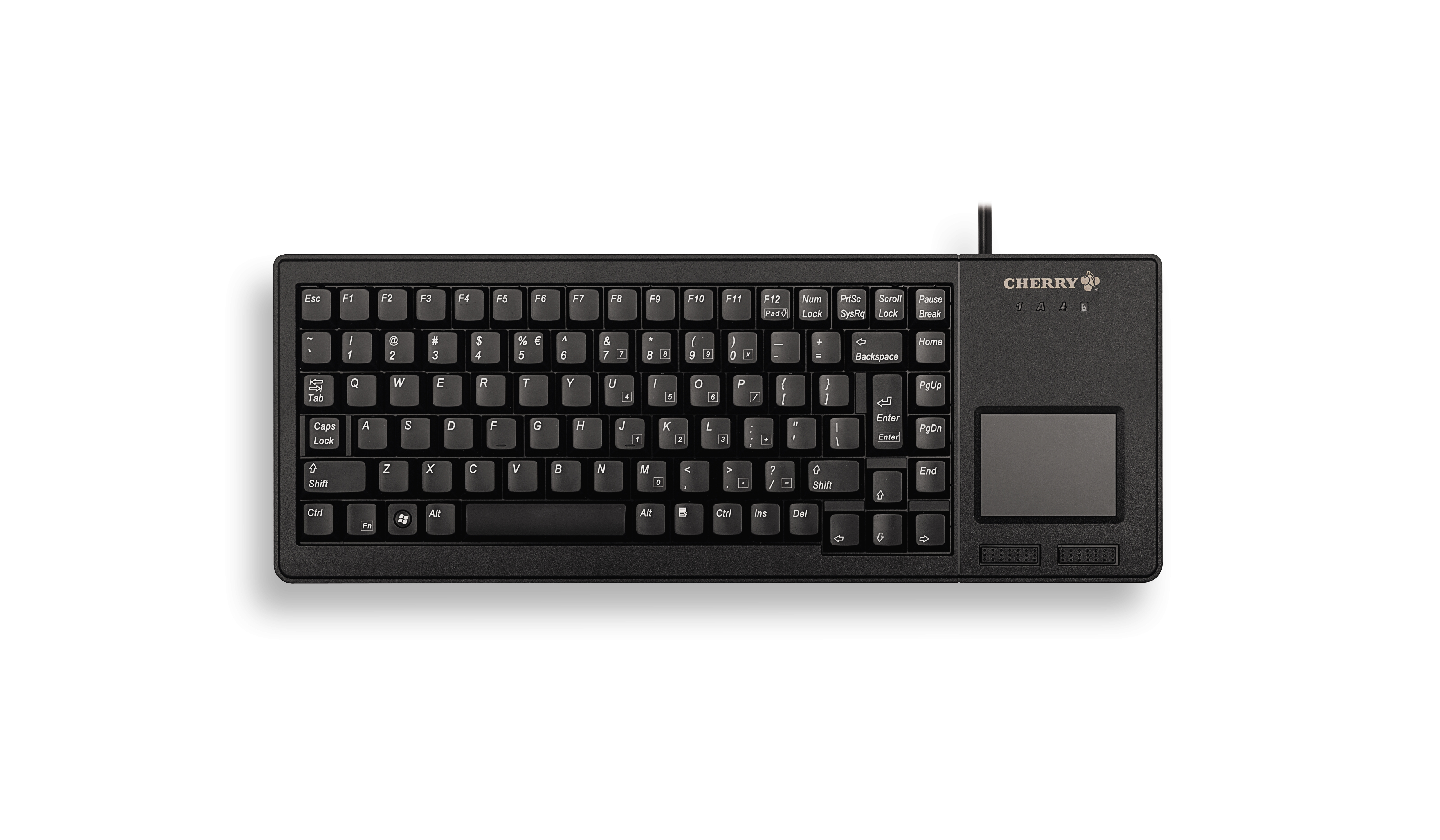 CHERRY XS Touchpad G84-5500 tangentbord USB AZERTY Fransk Svart