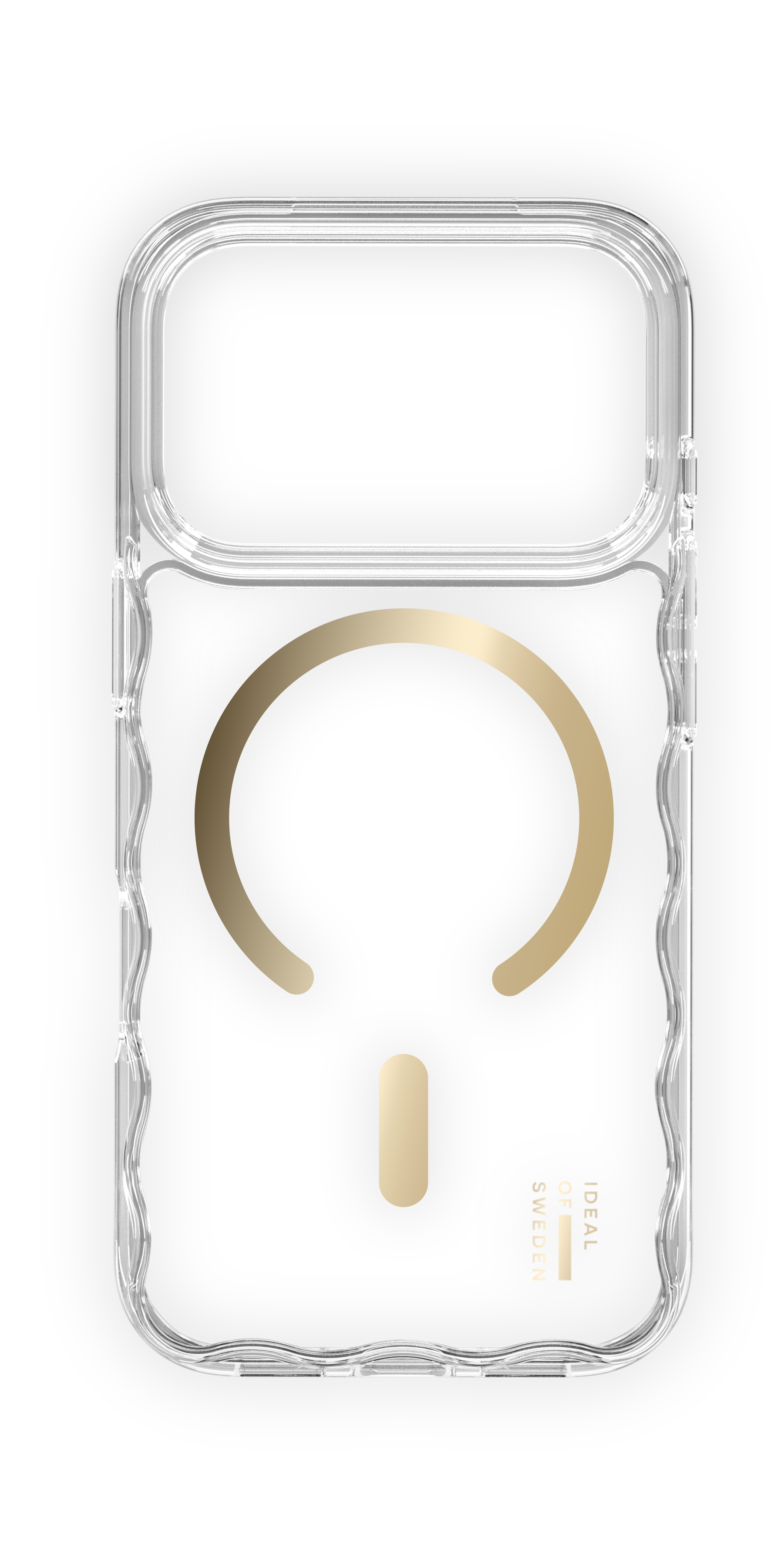 iDeal of Sweden Wavy Case MagSafe iPhone 17 Pro Clear – image 1