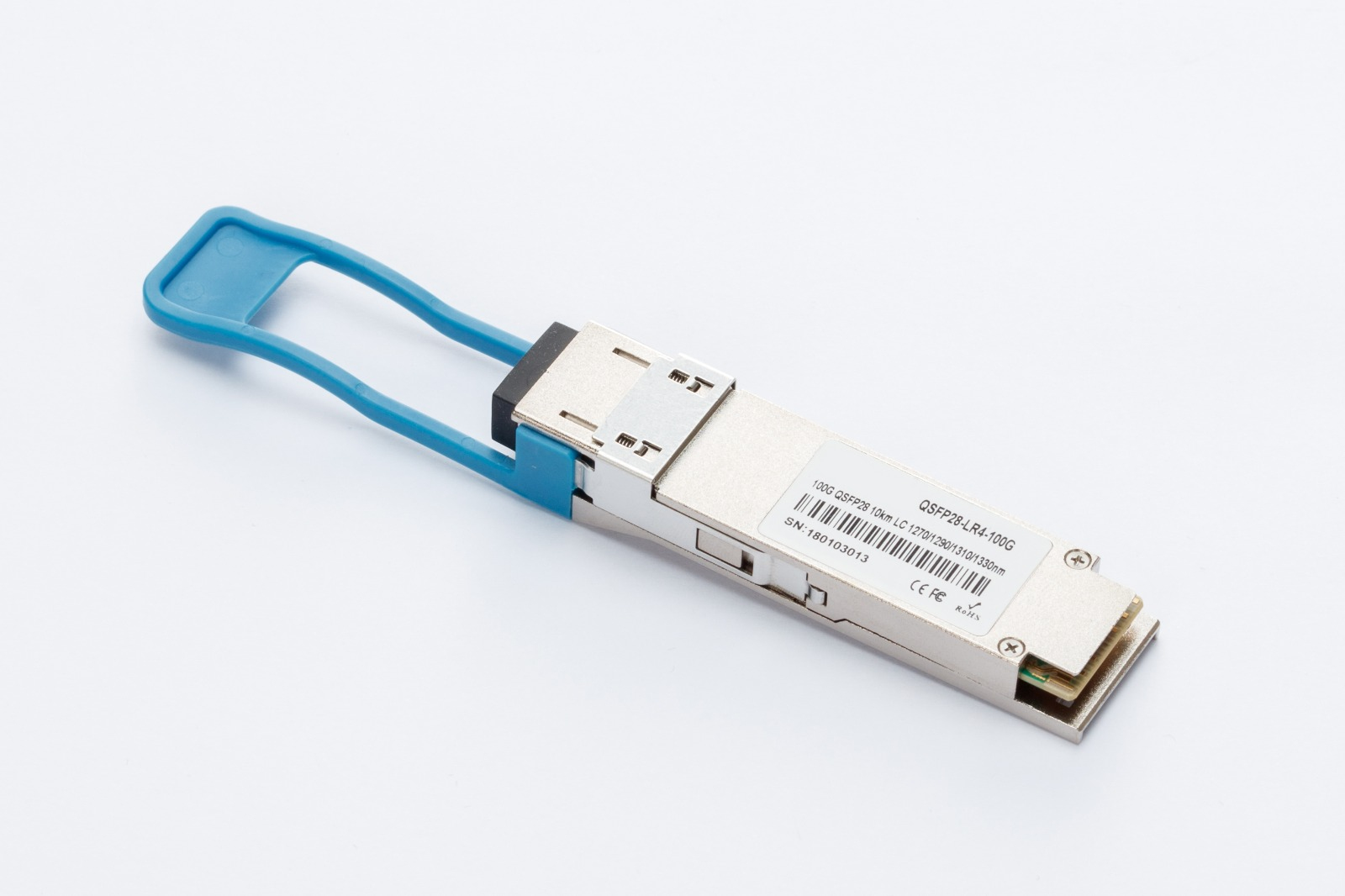 SilverNet SIL-QSFP28-X131-10XD network transceiver module Fiber optic 100000 Mbit/s 1310 nm – image 1