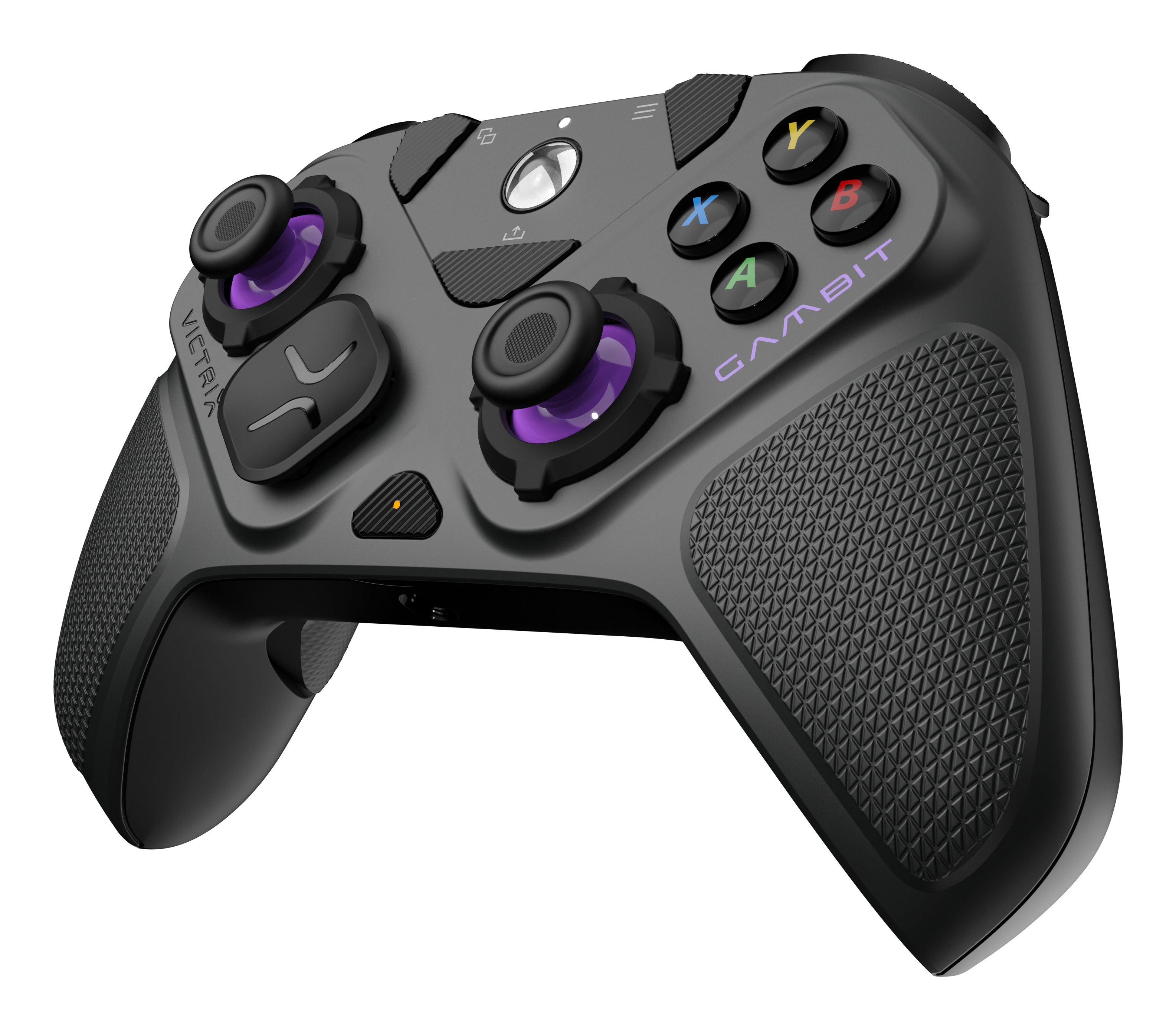 Turtle Beach Victrix Gambit Prime Manette de tournoi filaire avec sticks interchangeables, Rapid Fire Clutch Triggers et boutons programmables - licence officielle de Xbox Series X|S, Xbox One et PC